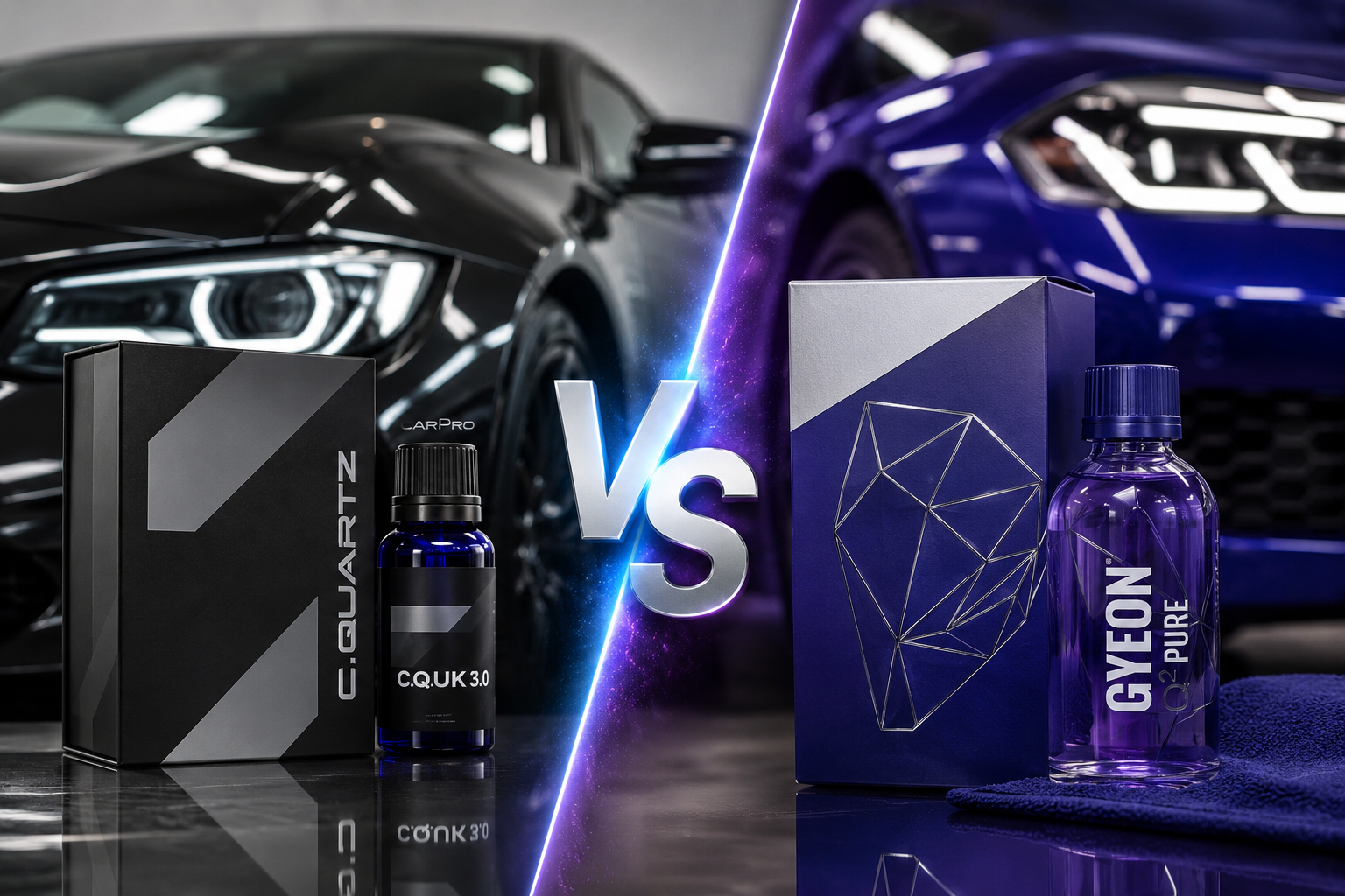 CQuartz vs Gyeon: Which Ceramic Coating Is Right for You?