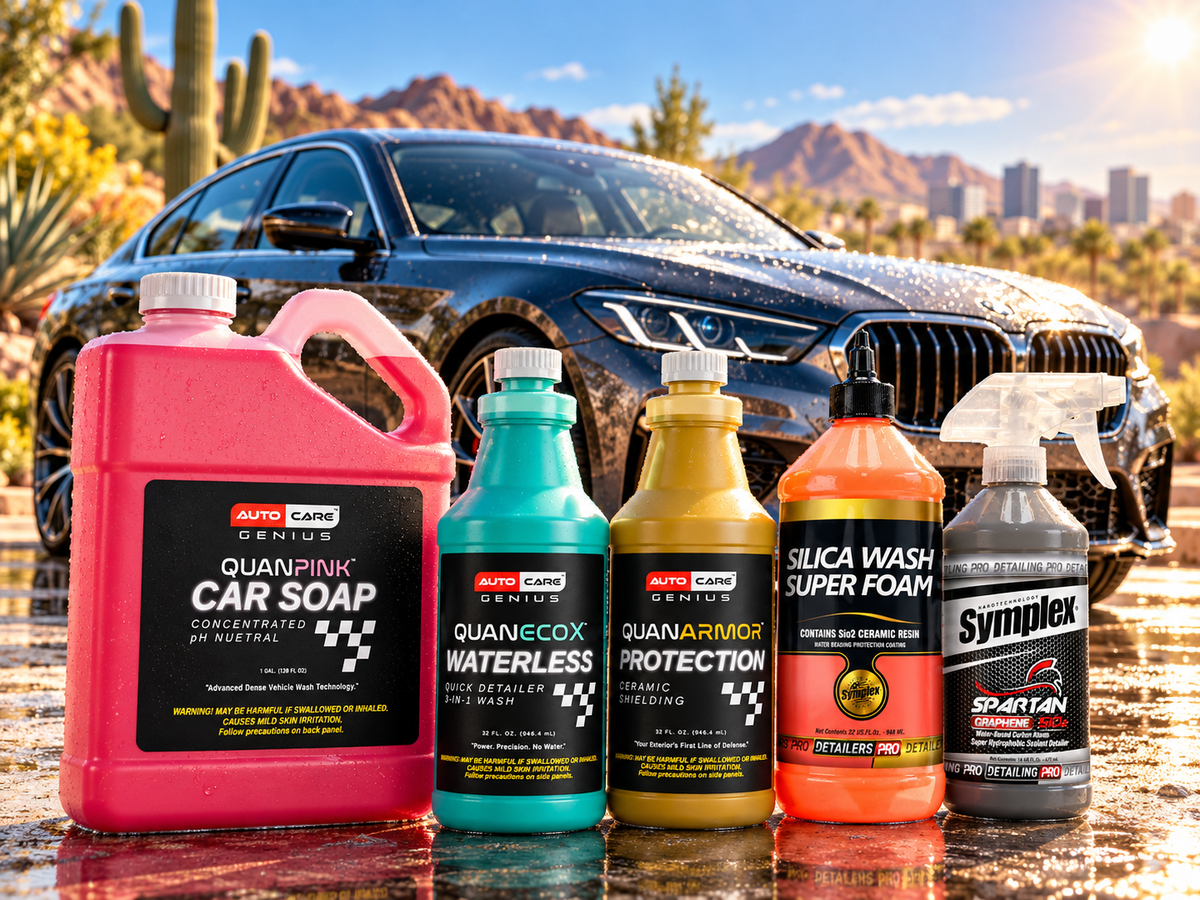 How to Wash a Car With Hard Water in Desert Heat (Southwest City Guide)