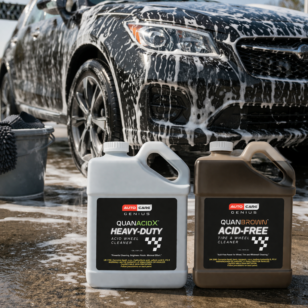 Acid vs. Acid-Free Wheel Cleaners: Why It Matters.