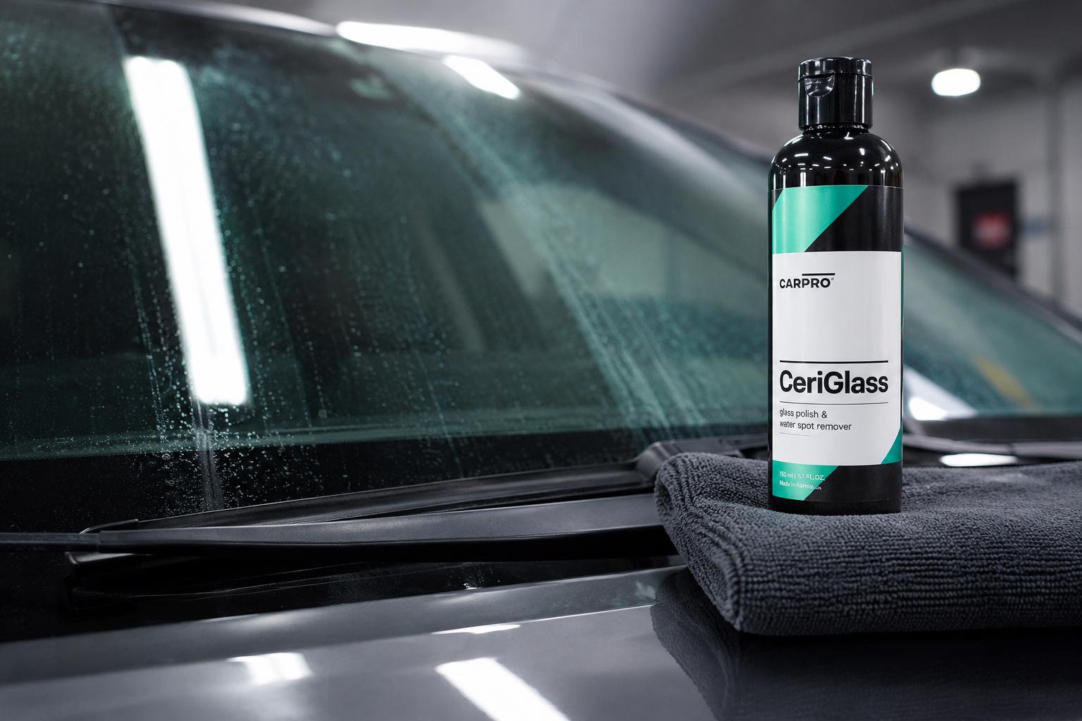 CarPro CeriGlass Review: How to Polish Glass and Remove Wiper Haze & Water Spot Etching