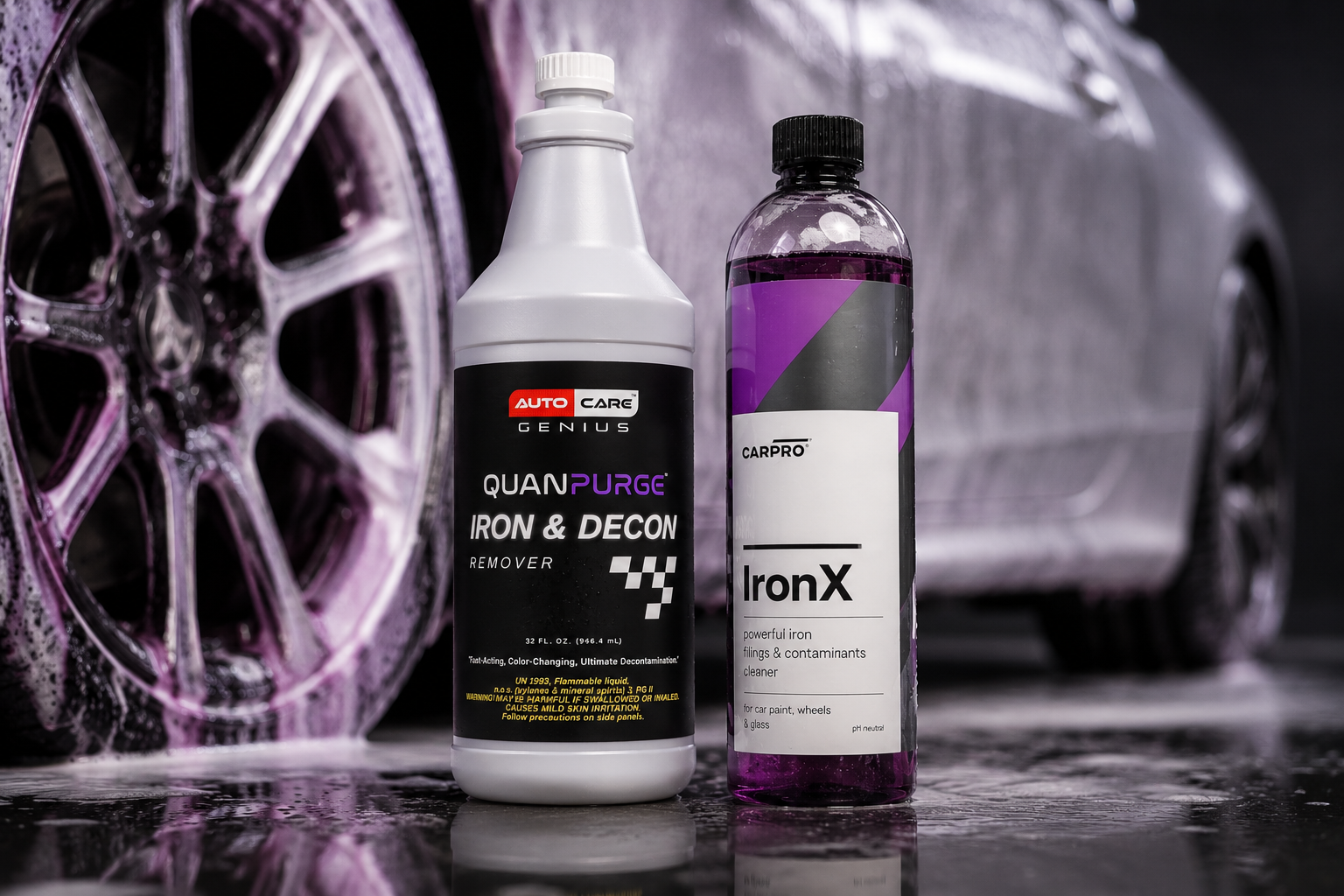 The Best Iron Decon Products We Carry: Quan Purge, CarPro IronX, Vonix Izer and More