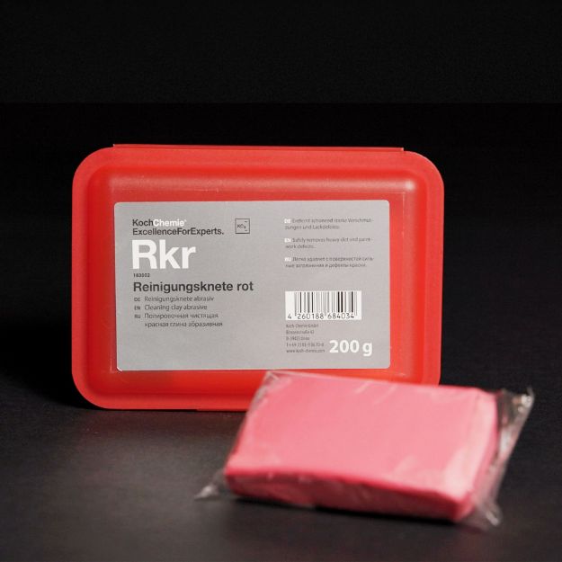 Picture of Clay Bar Red- (Abrasive) 200G