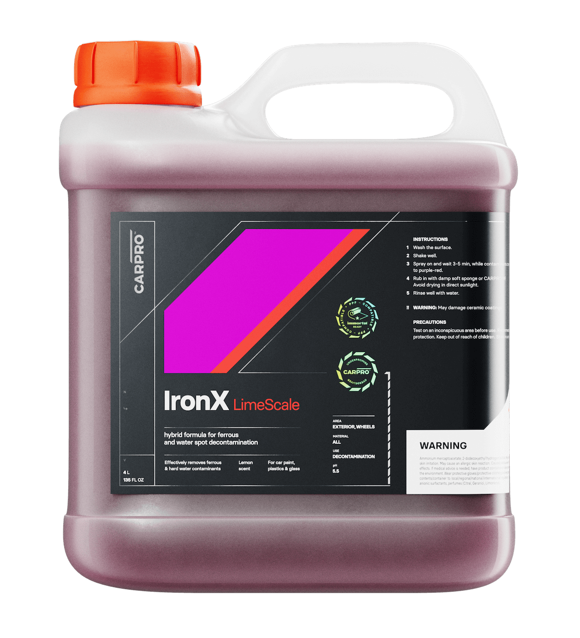 CARPRO IronX LimeScale 1 Gallon - Iron and Mineral Remover