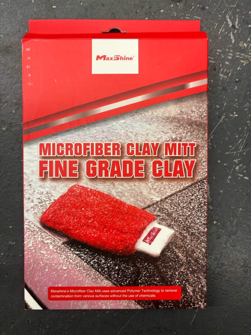 Max Shine - Microfiber Clay Mitt Fine Grade Clay