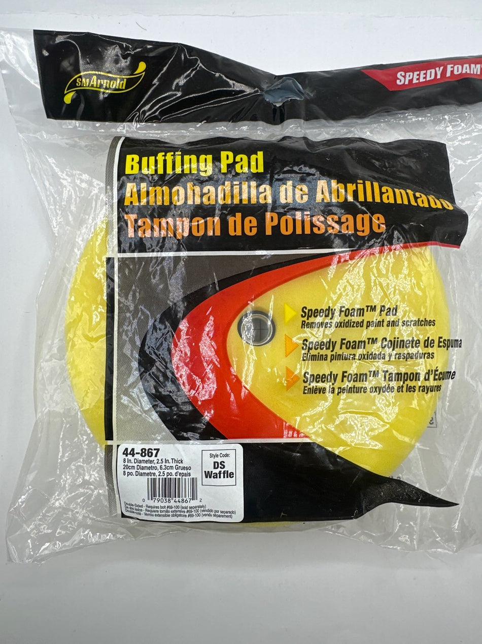 44-867 Buffing Pad 8inch 2 pack