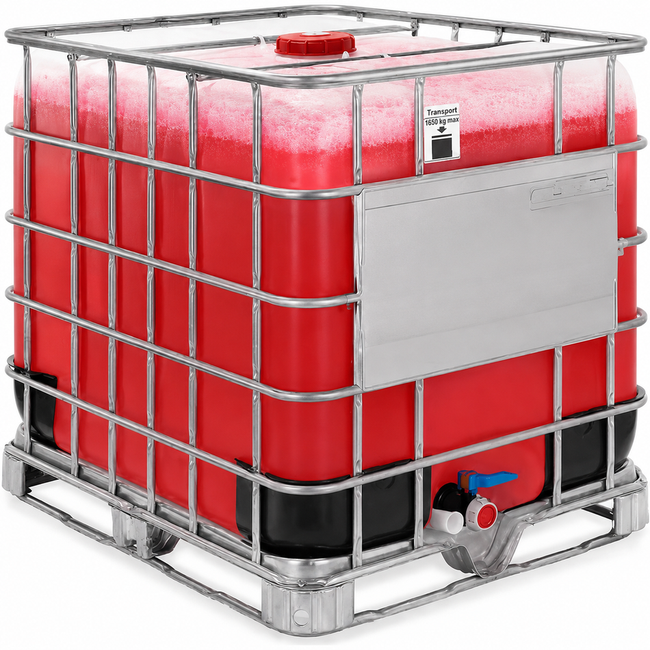 250 GALLONS OF PREMIUM SOAP RED