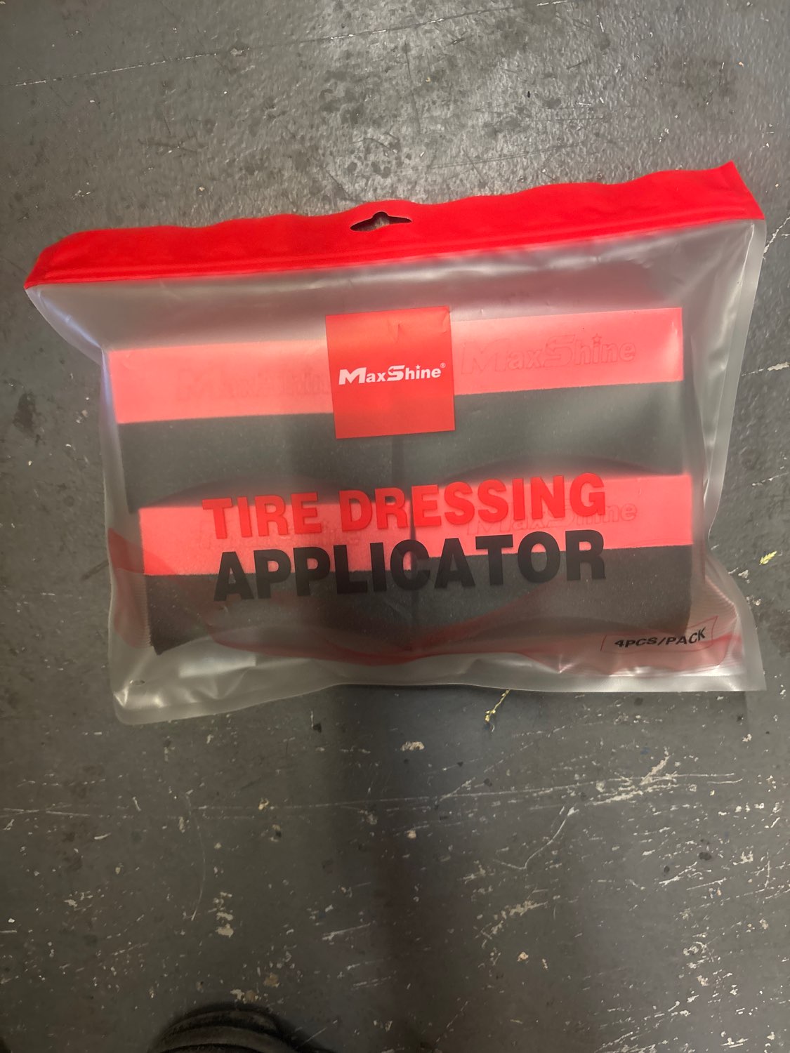 Max Shine Tire Dressing Applicator 4 Pack