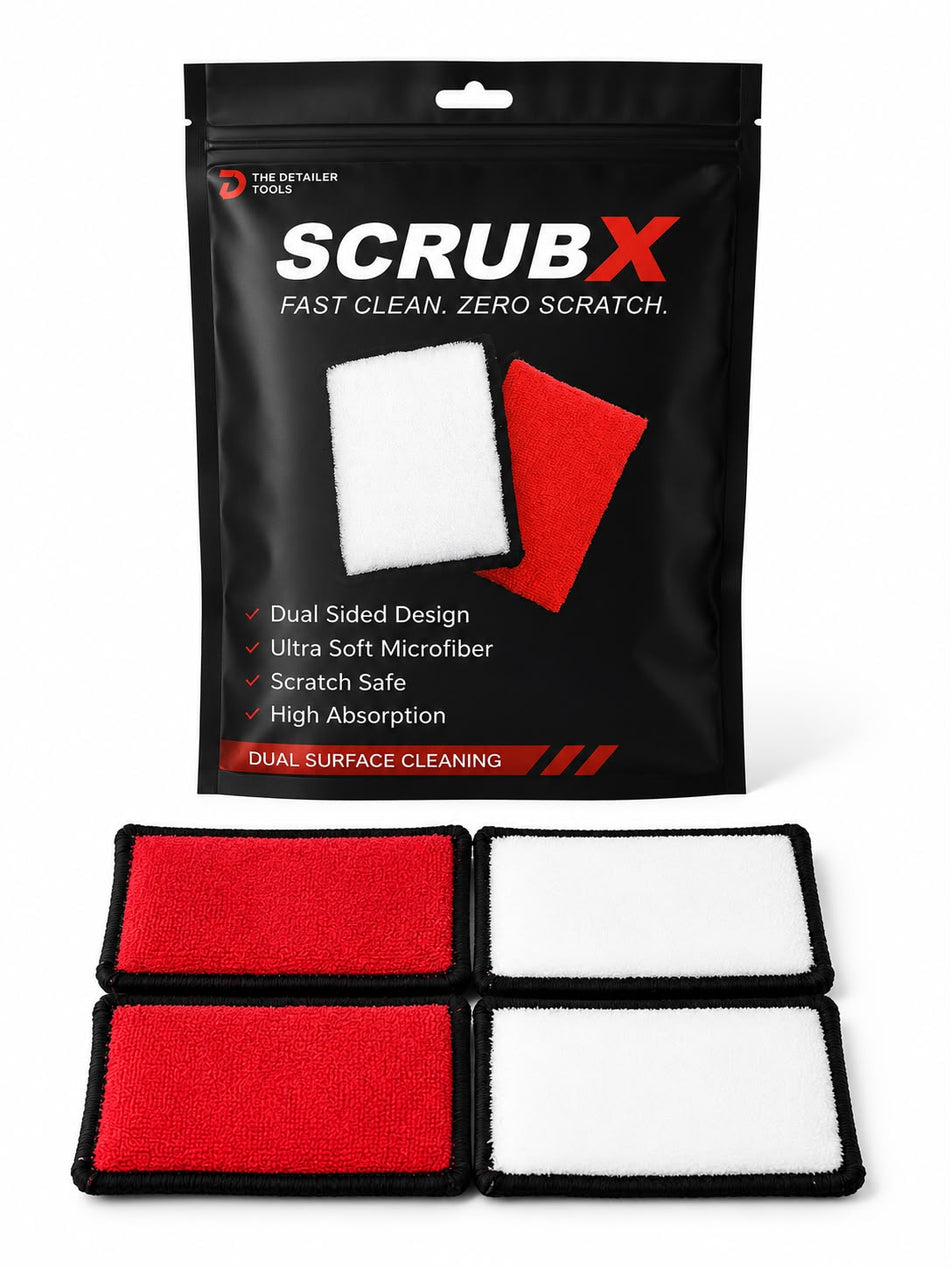 Scrub X pack of 4 The Detailer Tools