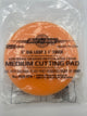580G 5" Dia Loop X 1" Thick Medium Cutting Pad