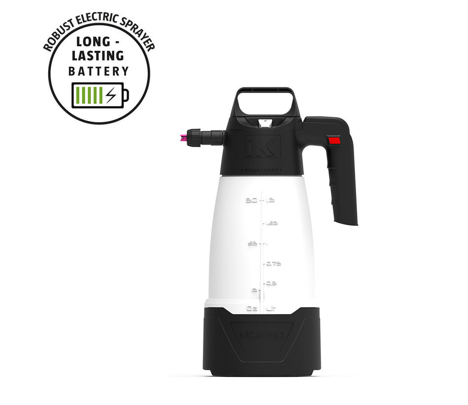 IK e FOAM Pro 2 — Battery Powered Foam Sprayer 1.5L