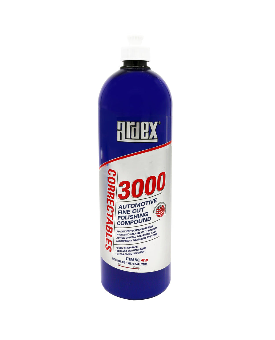 Ardex Correctables 3,000 Automotive Fine Cut Polishing Compound 4258