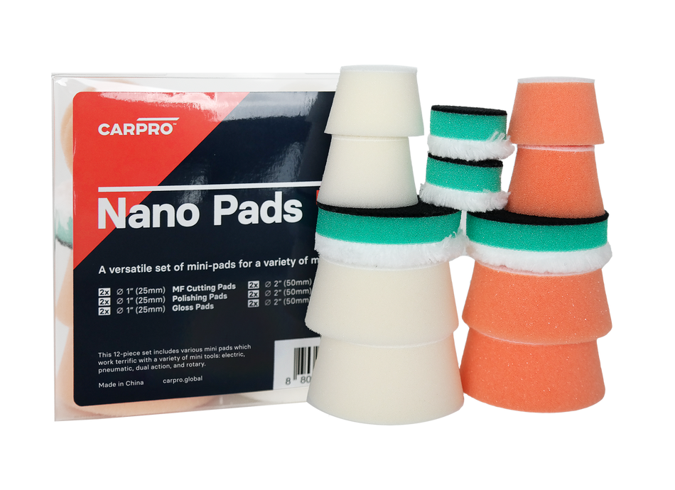 CARPRO Nano Pads Kit (12 Pack) 1" & 2"