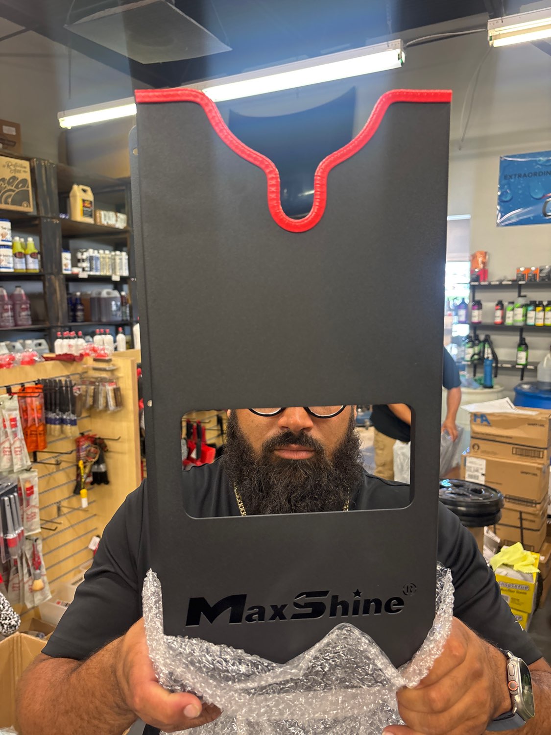 Max Shine Single Polisher Wall Holder