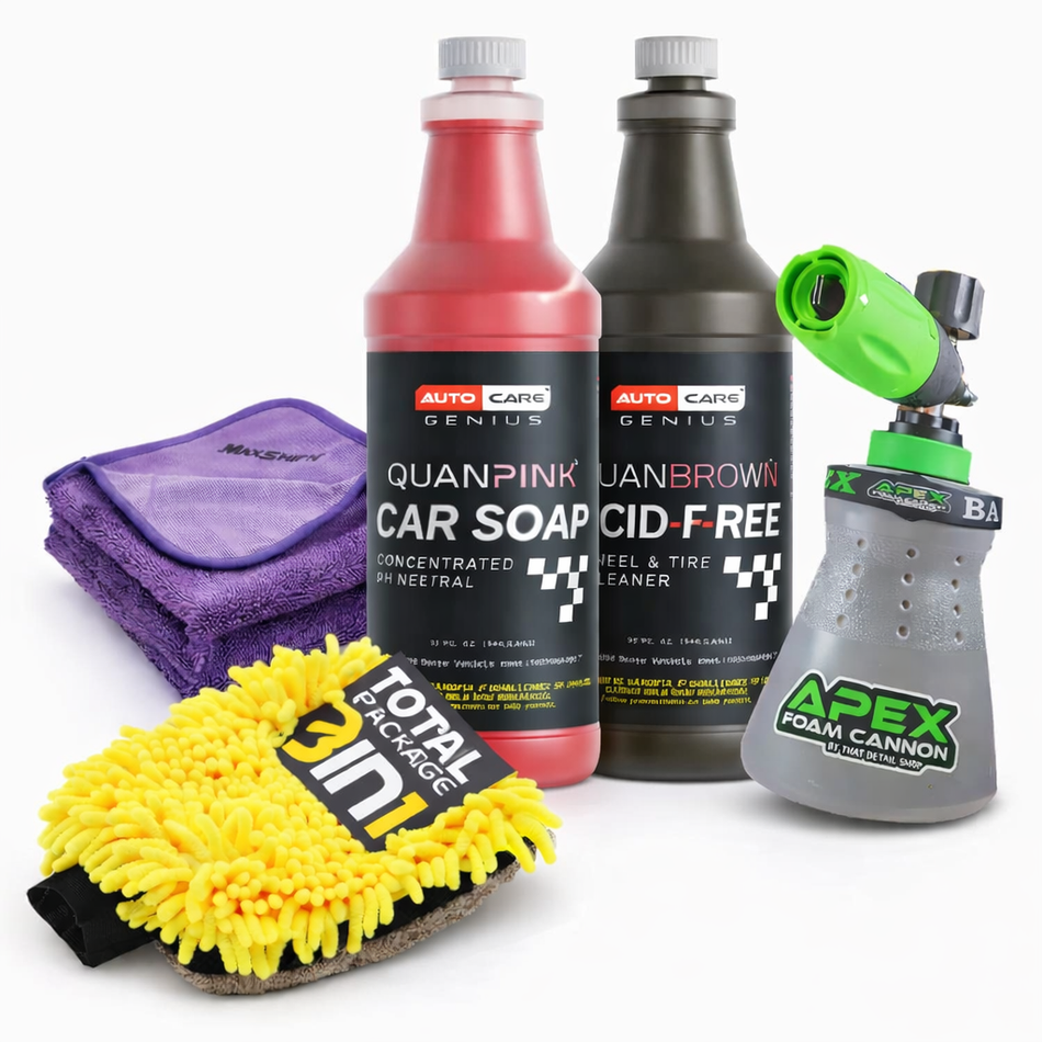 Foam Cannon Wash Kit - Complete 5-Piece Bundle