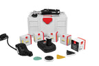 Rupes i NANO Q MAG sander kit STB 1-HQM83 1-CHARGER  2-BATTERY PACK -1 75mm PAD - 1 SWALOW PAD