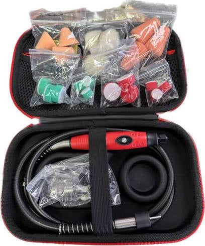 Mini Polisher Kit hb-mps-1 with 20 pads