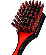 Cepillo de Goma Rojo