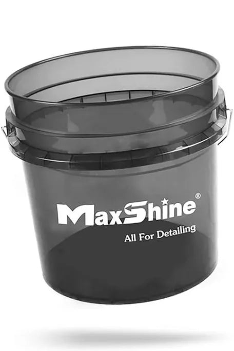 Black Detailing Bucket -Transparent 3.5 bucket