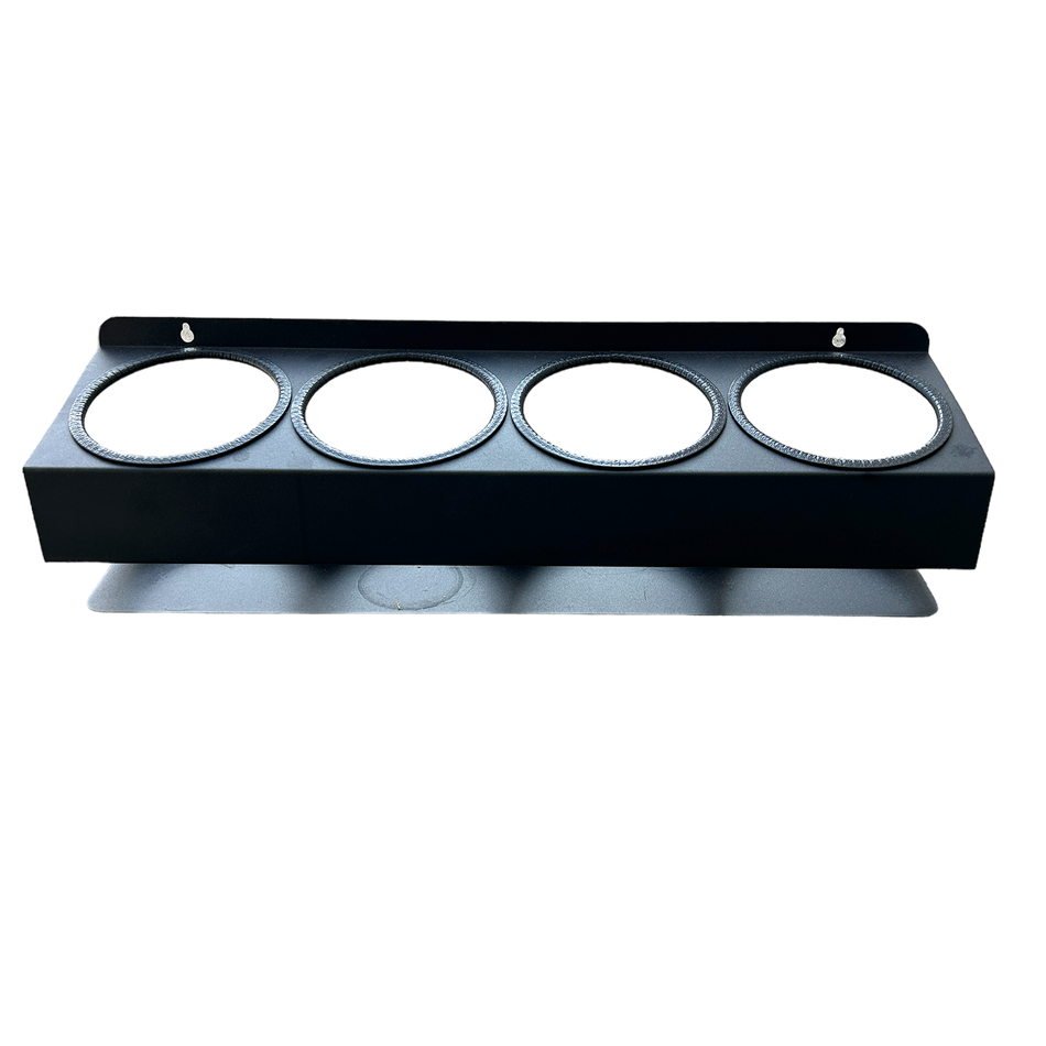 Bottle Holder Black Holds 5 Bottles 32 oz