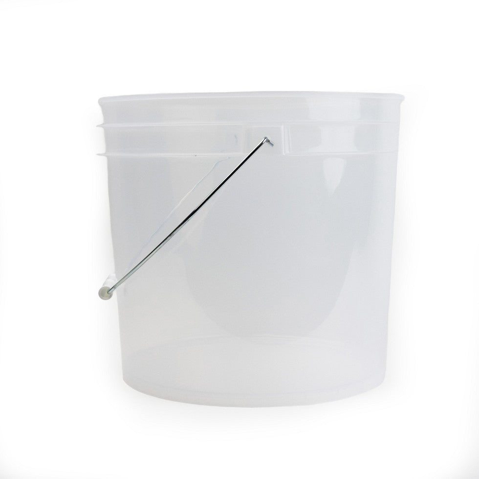 Clear White Bucket