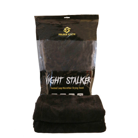 Golden State Night Stalker Twisted Loop Microfiber Drying Towel