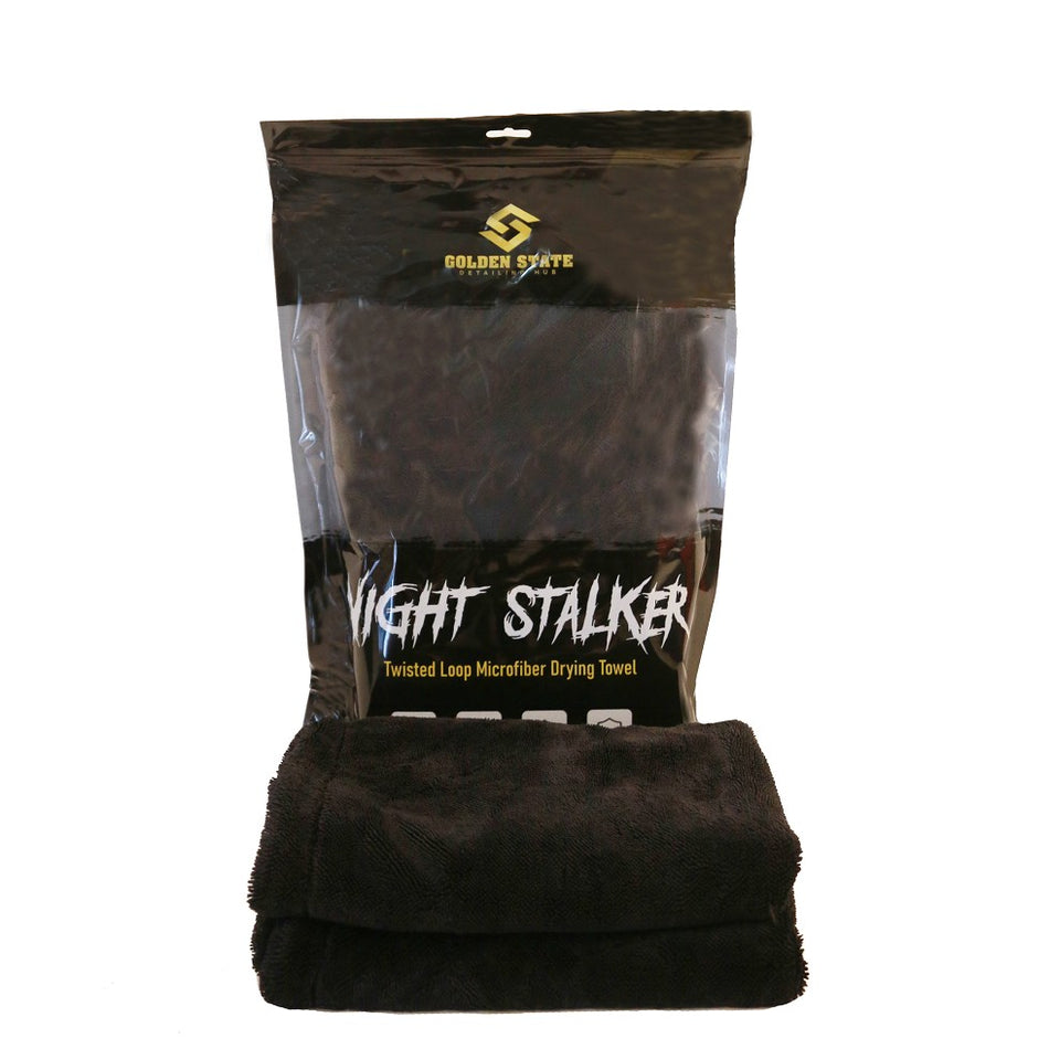 Golden State Night Stalker Twisted Loop Microfiber Drying Towel