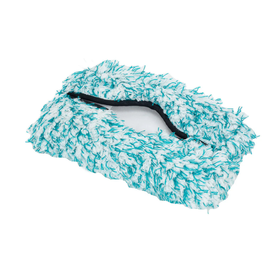 green And White Microfiber Headover
