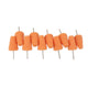Orange Polishing Pad 3x4 5cm