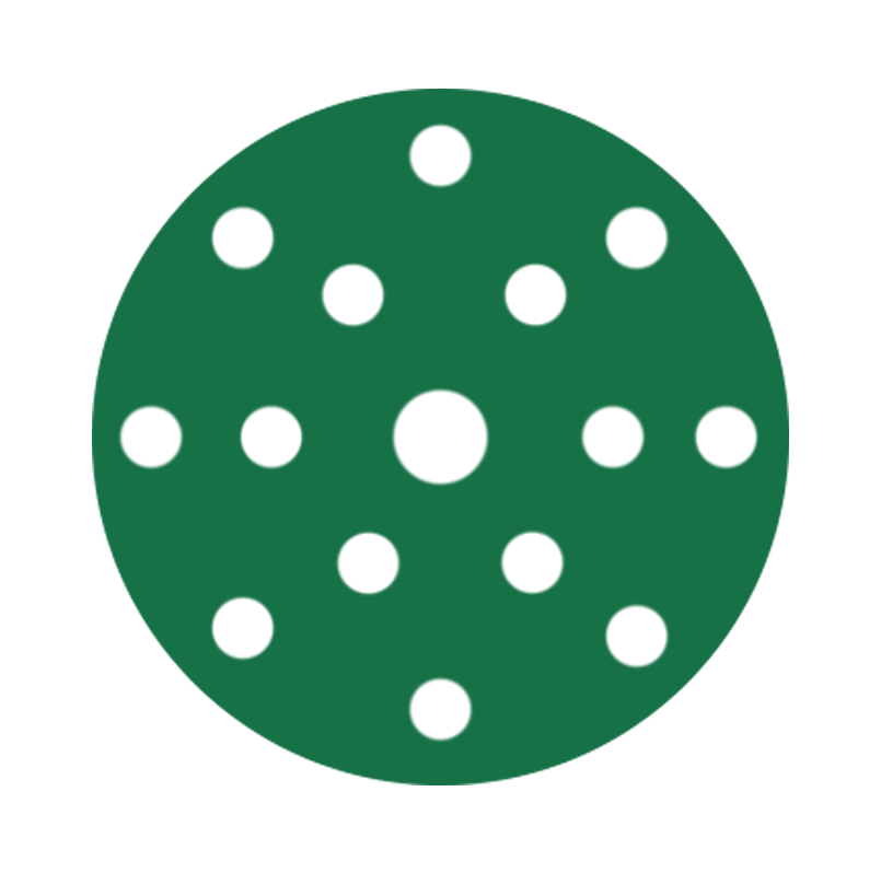 Rupes HQ400 abrasive film 150mm disc 15holesP60 50pcs