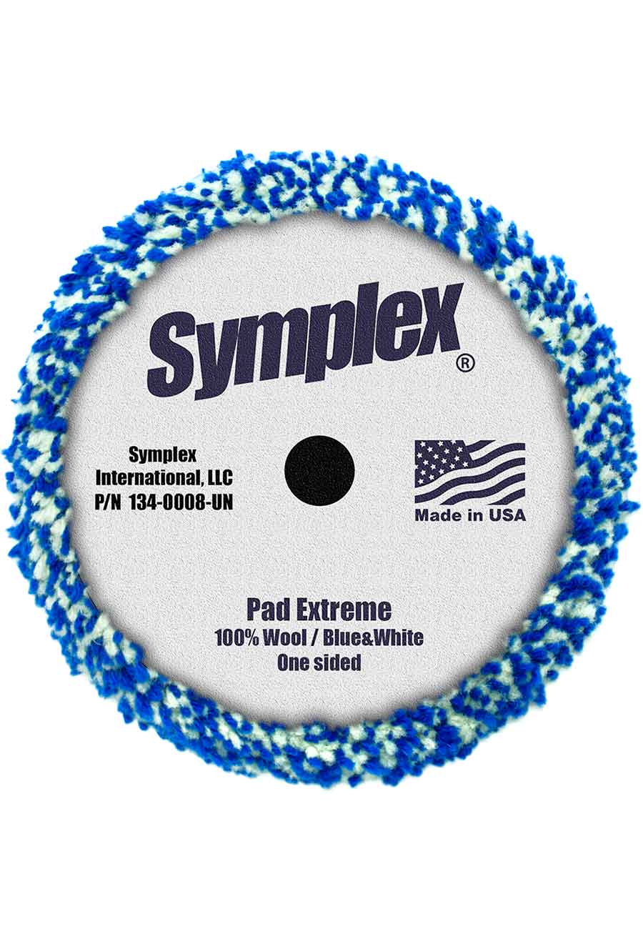 Symplex Pad Extreme 100% Wool Single Sided