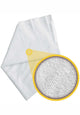 Symplex Edgeless Premium Detailing White Microfiber Towel