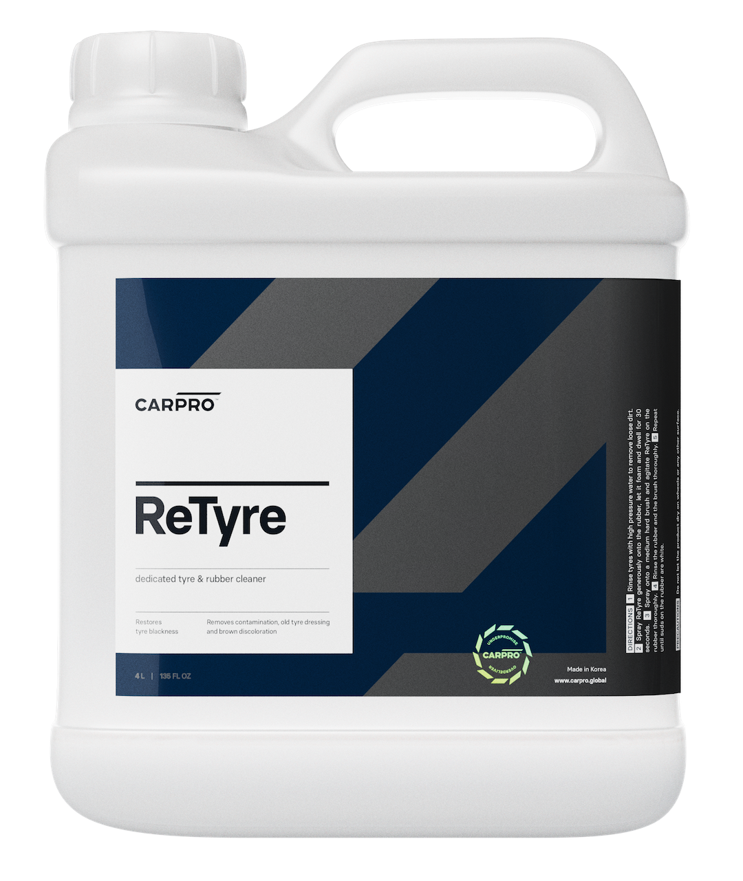 CARPRO ReTyre Tire & Rubber Cleaner 1 Gallon