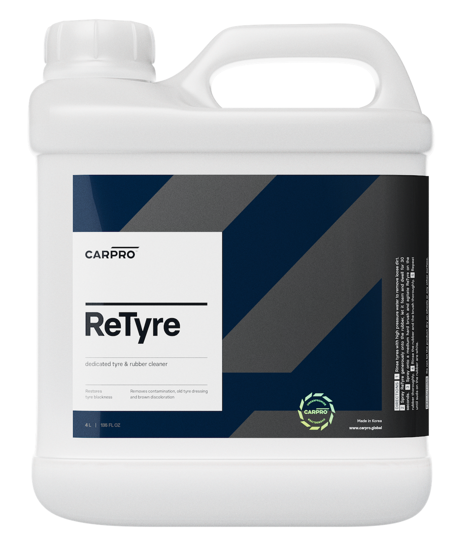 CARPRO ReTyre Tire & Rubber Cleaner 1 Gallon (128oz) *New* (RT4)