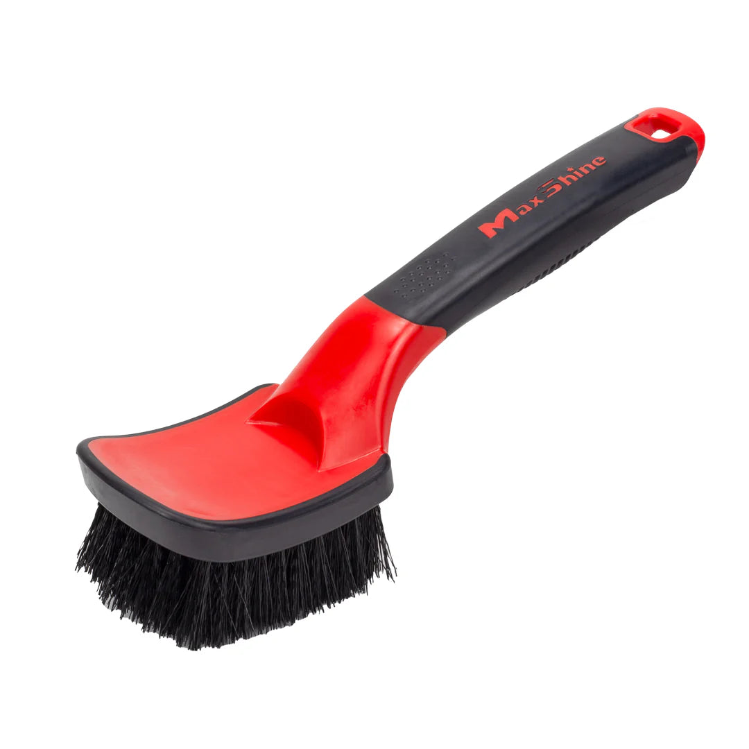 maxshine soft grip heavy duty brush with short handle