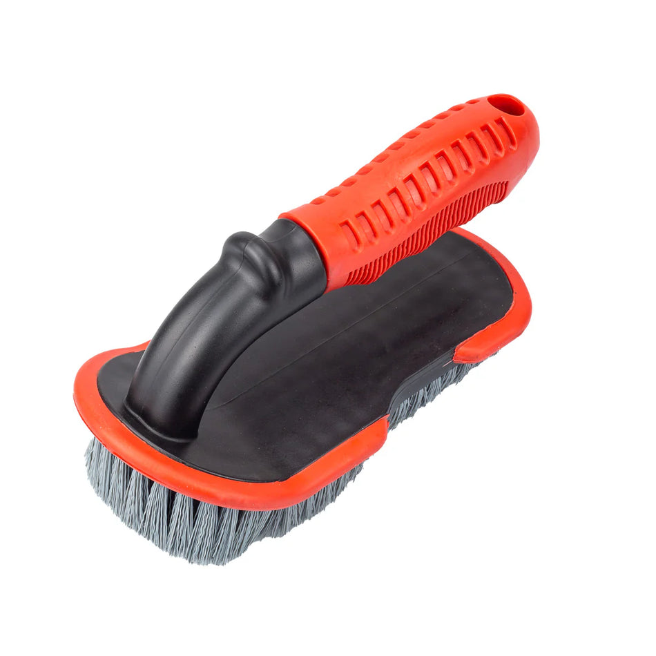 Max Shine Tire & Carpet Scrub Brush Heavy Duty