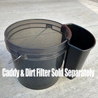Translucent Bucket, 5 Gallon, Pack of 6