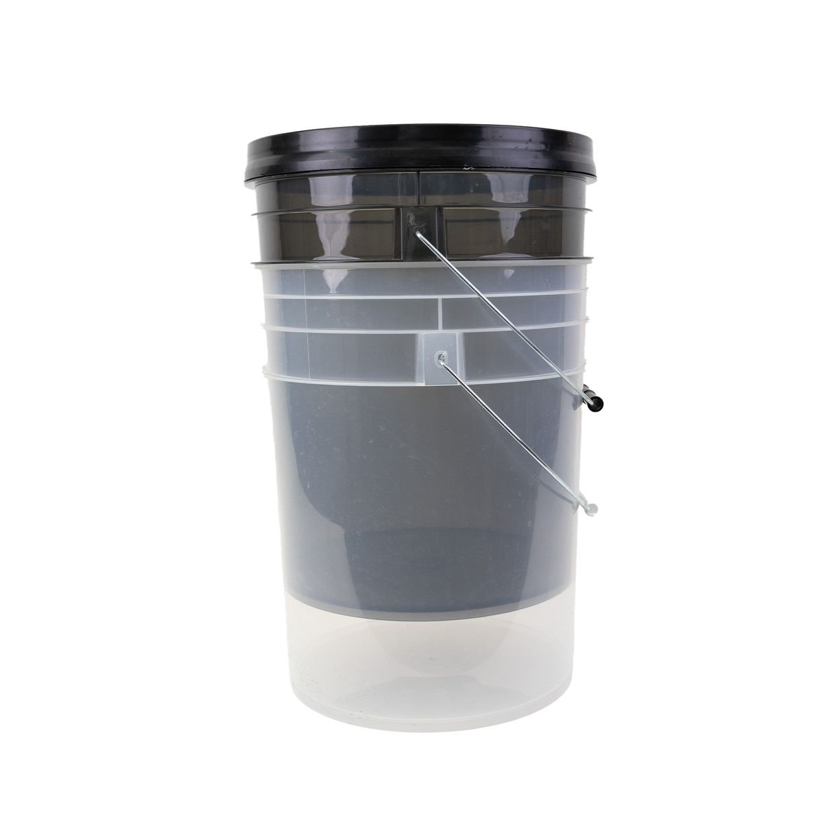 Translucent Bucket, 5 Gallon, Pack of 6
