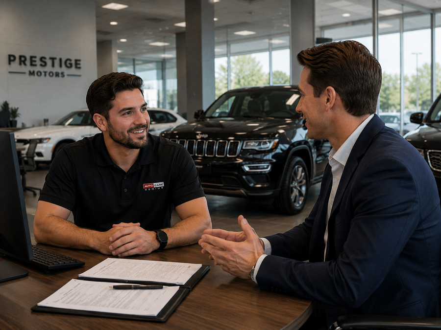 Opening an Auto Care Genius business account