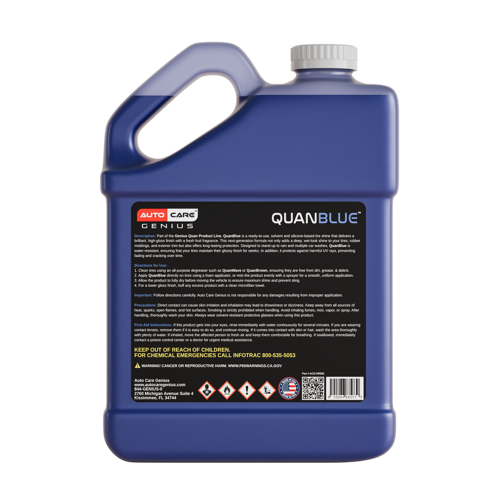 Quan Blue Tire Shine
