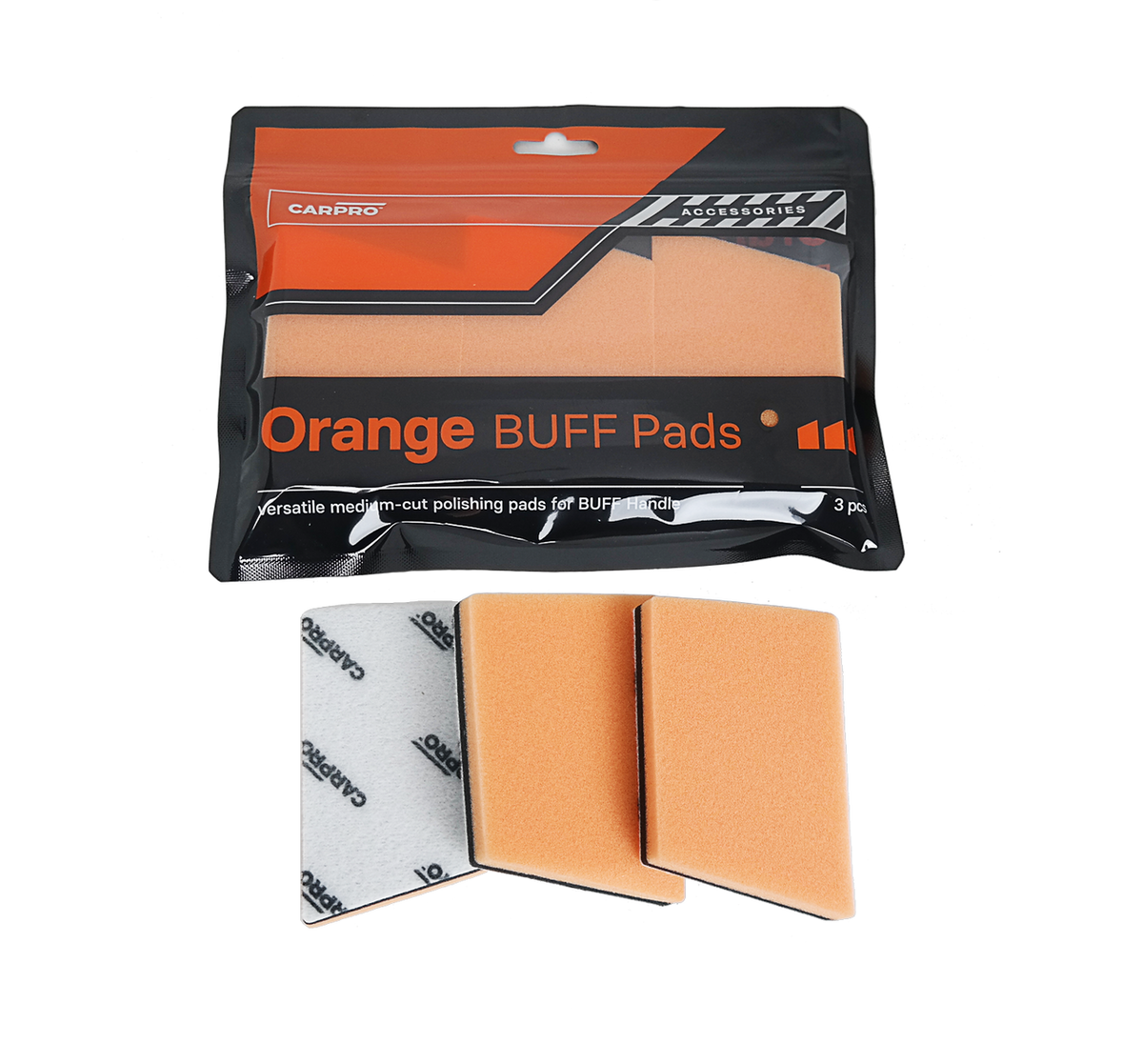CARPRO Orange BUFF Pad 3pc Set *New*