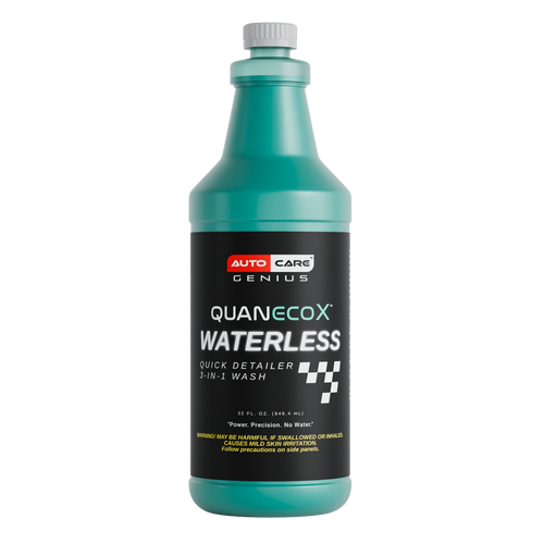 Quan EcoX waterless car wash and quick detailer, 32 oz bottle