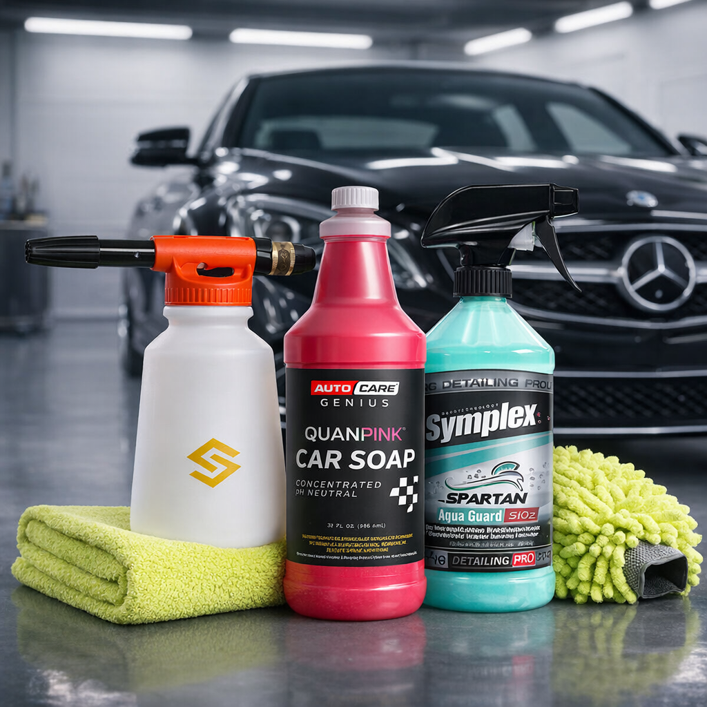 Quan & Symplex Garden Hose Foam & Protect Kit