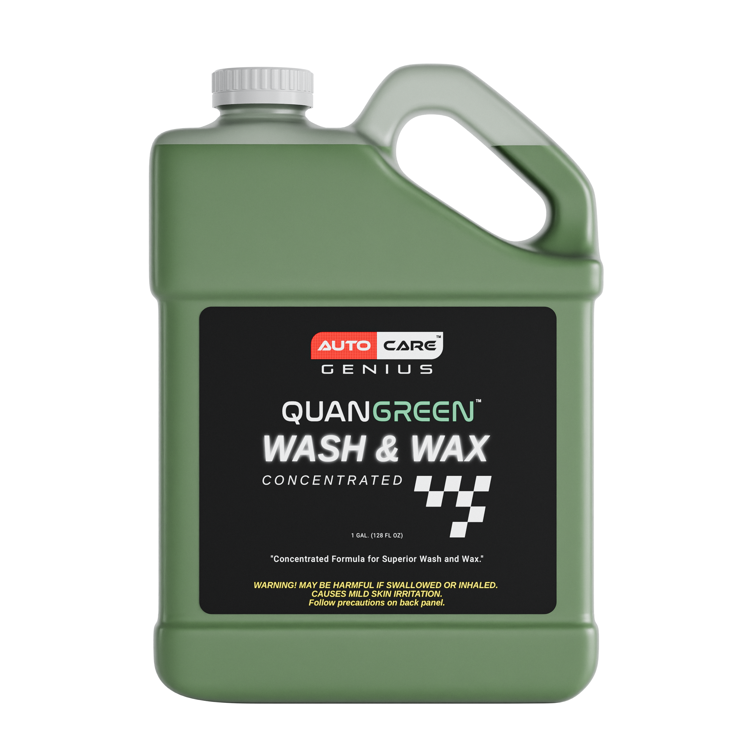 Quan Green Wash & Wax — Carnauba Shampoo Concentrate