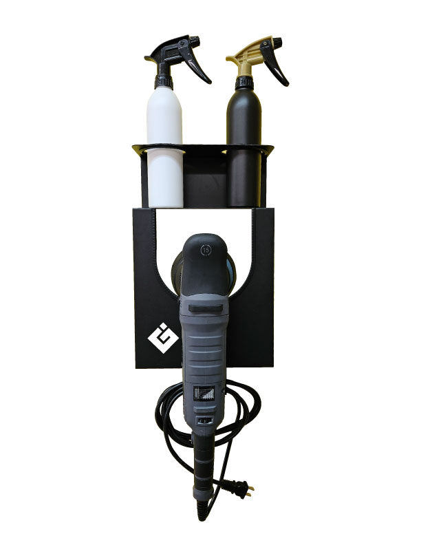 THE BOSS Polisher & Bottles Holder Rack