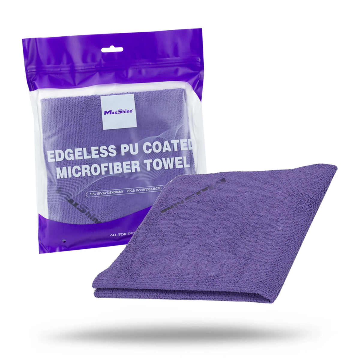Premium Quality Microfiber Towel PU Coated Edgeless 3 Pack