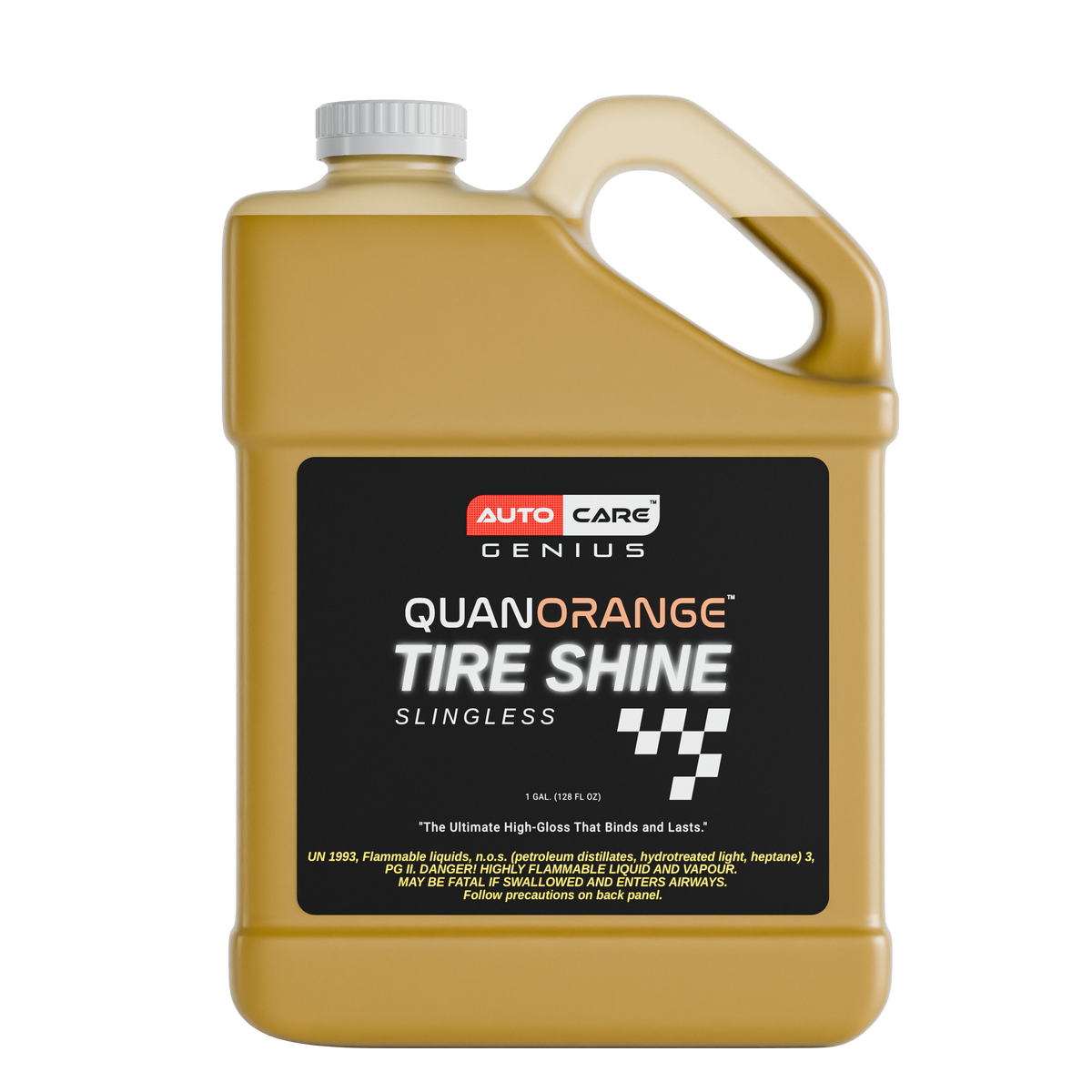 Quan Orange Tire Shine Slingless – AUTO CARE GENIUS