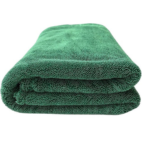 Golden State Green Goblin Twisted Loop Microfiber Drying Towel