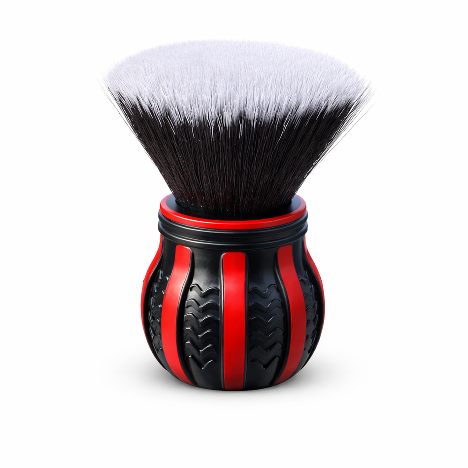 Red Furry Detail Brush