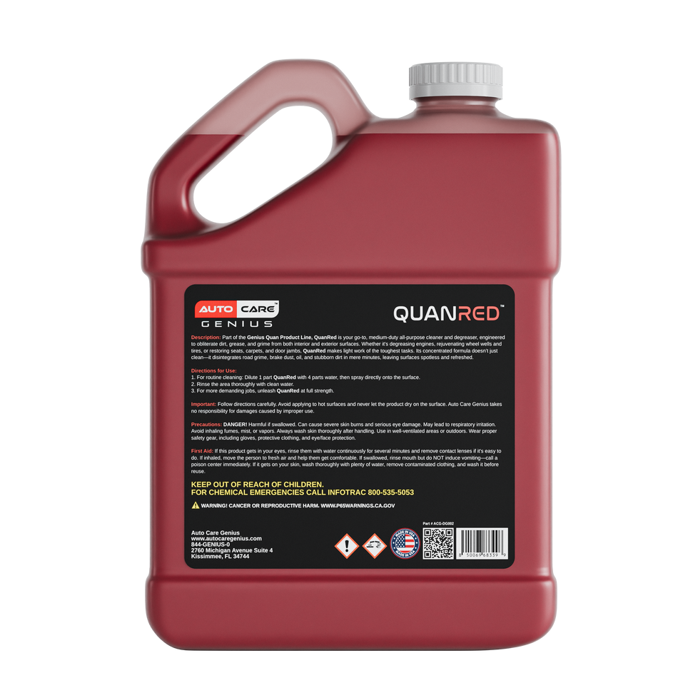 Quan Red Pure Heavy Duty Degreaser All Purpose
