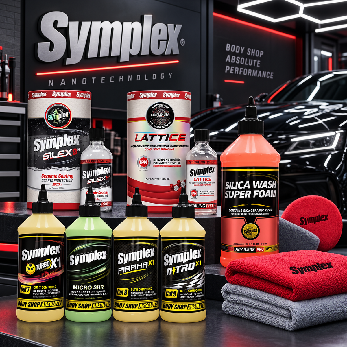 Symplex Detailing & Body Shop Products